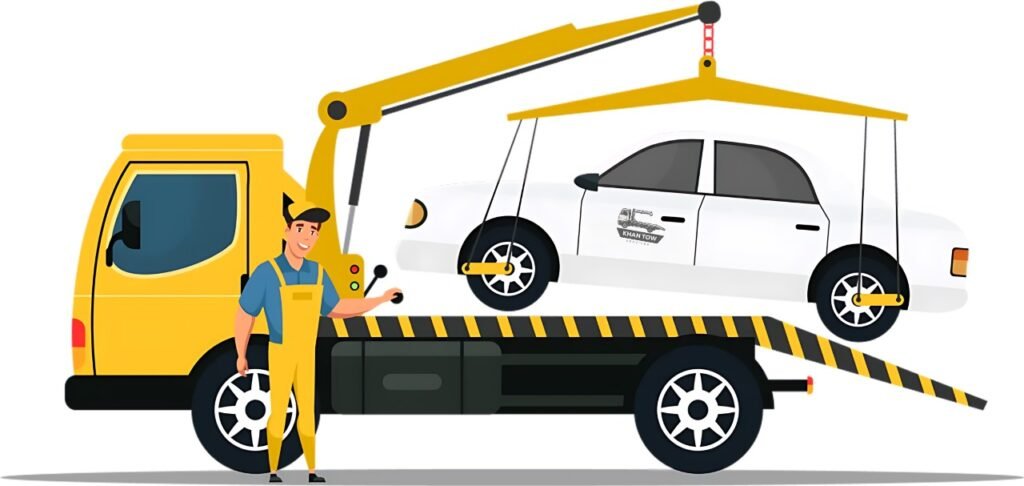 سطحة لنقل السيارات بين المدن من جازان